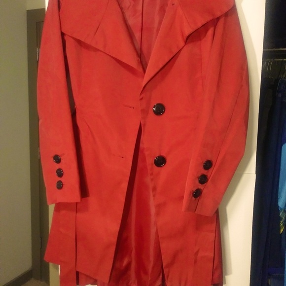 ๐ Jonathan Stone Rich Red light Coat - Picture 7 of 9